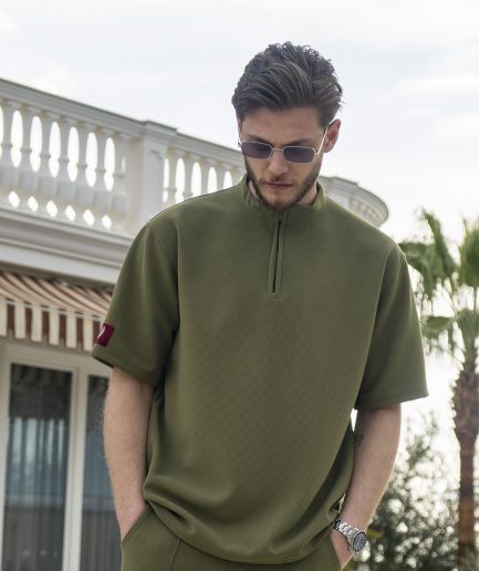 Swamp half zip outfit