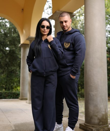 Royal Blue Zip Outfit